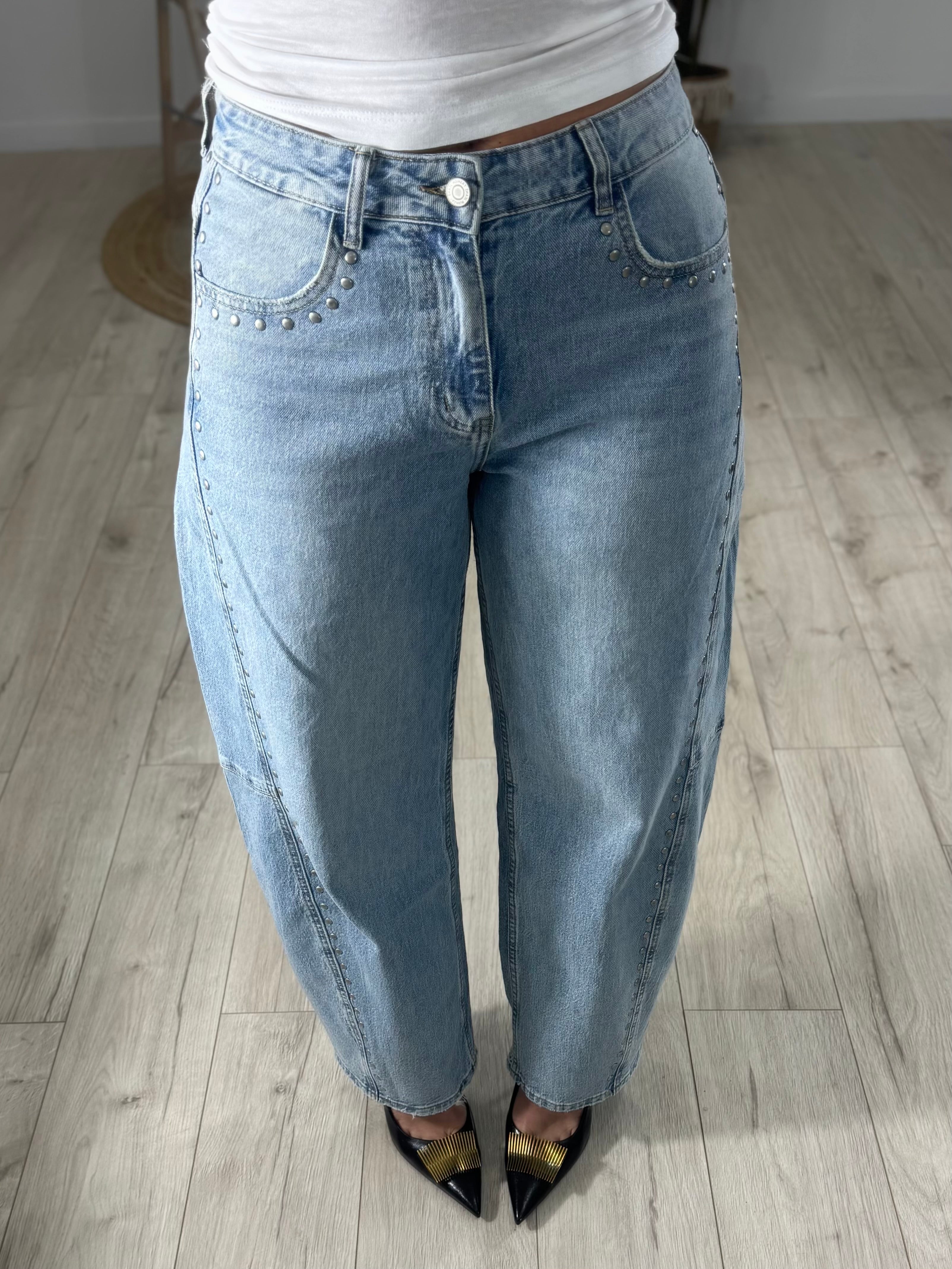 Jeans Balloon Borchie