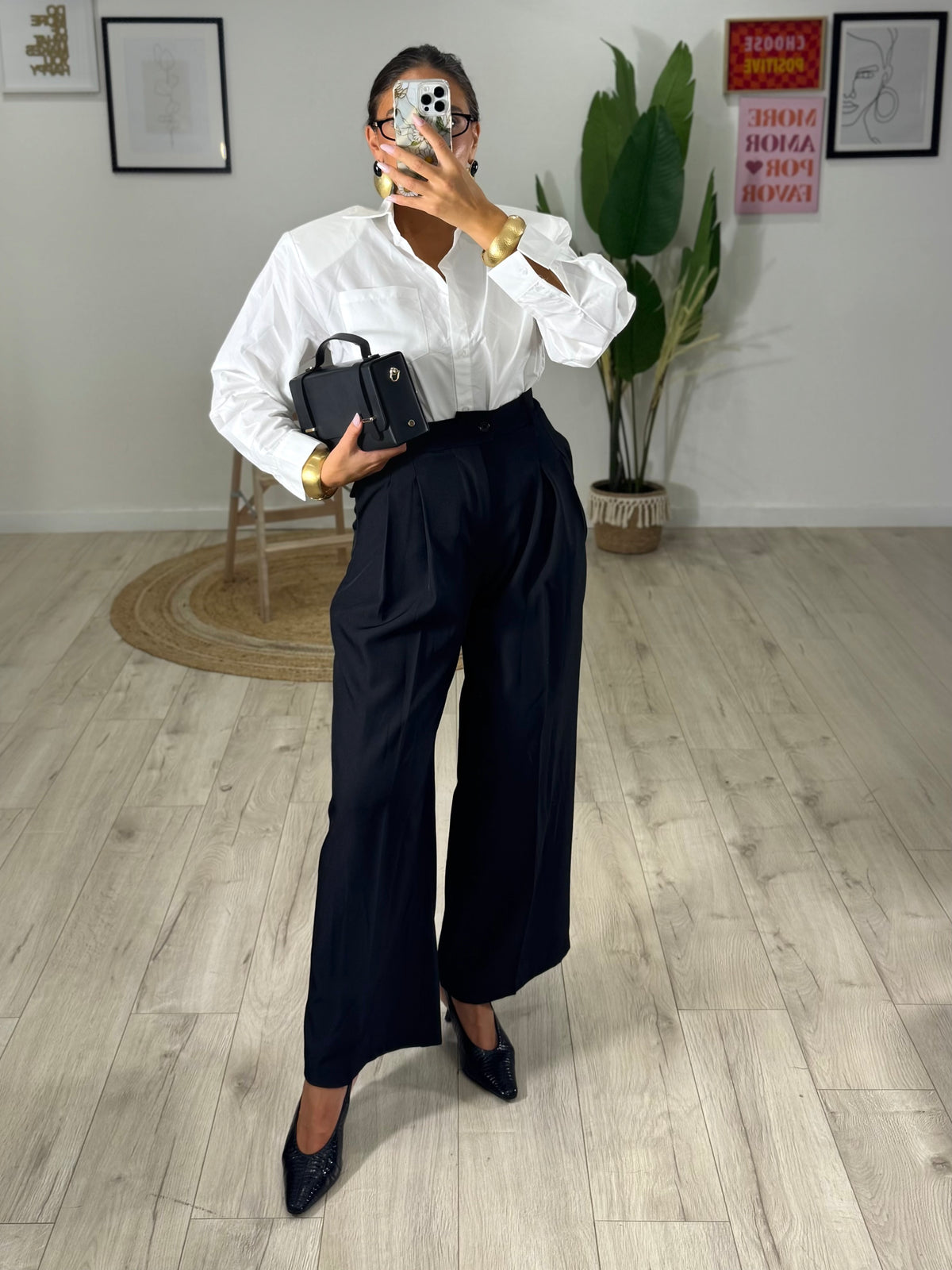 Camicia Monique Oversize Bianca