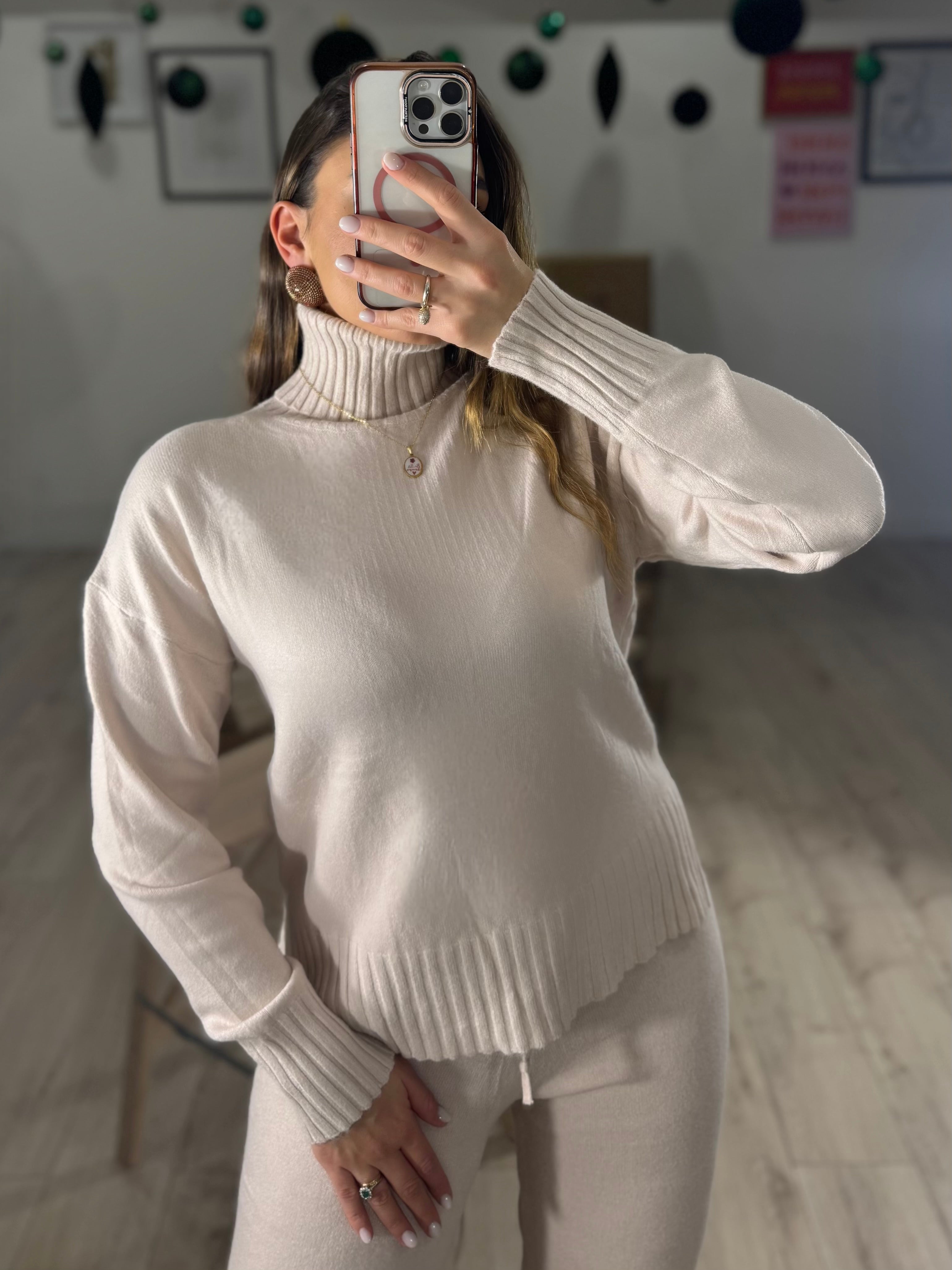 Box Set Lana Rasata Rosa Cipria