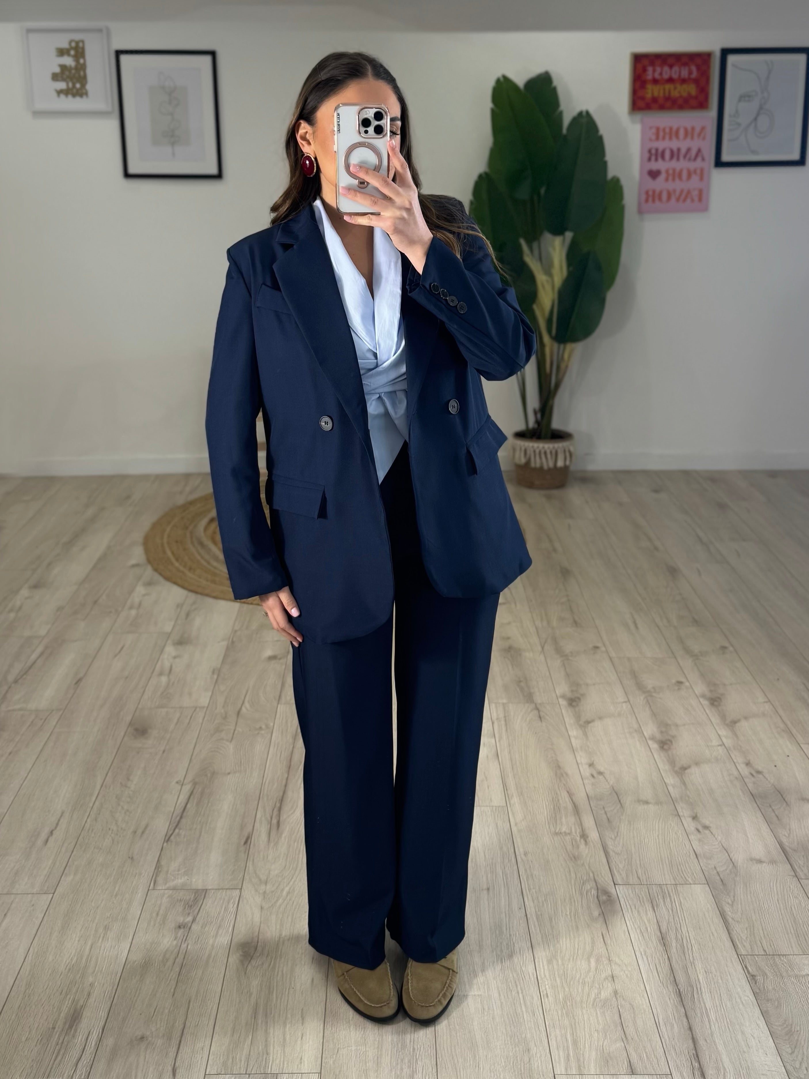 Tailleur Iconico BluNavy