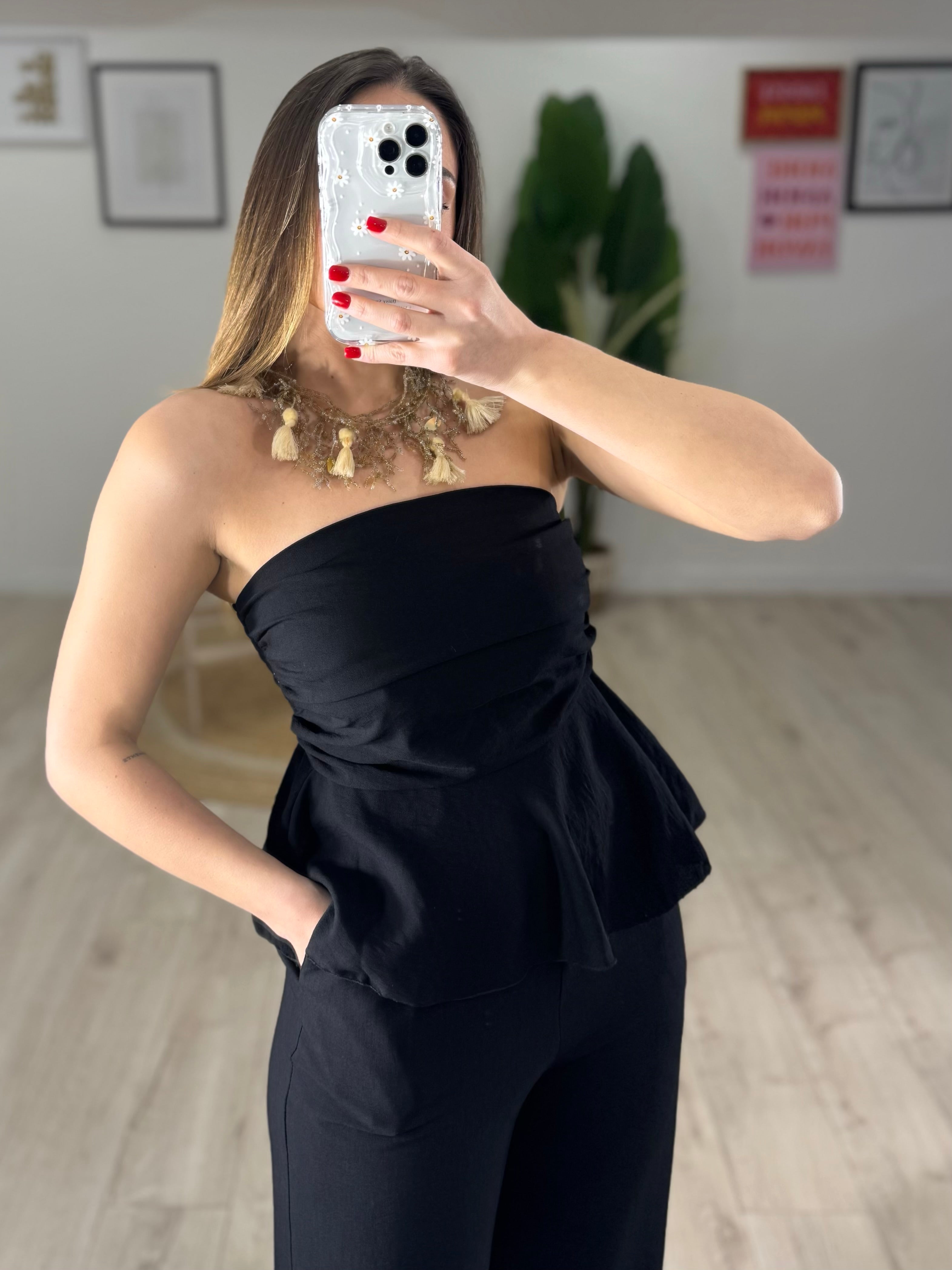 Coordinato Ambra Nero