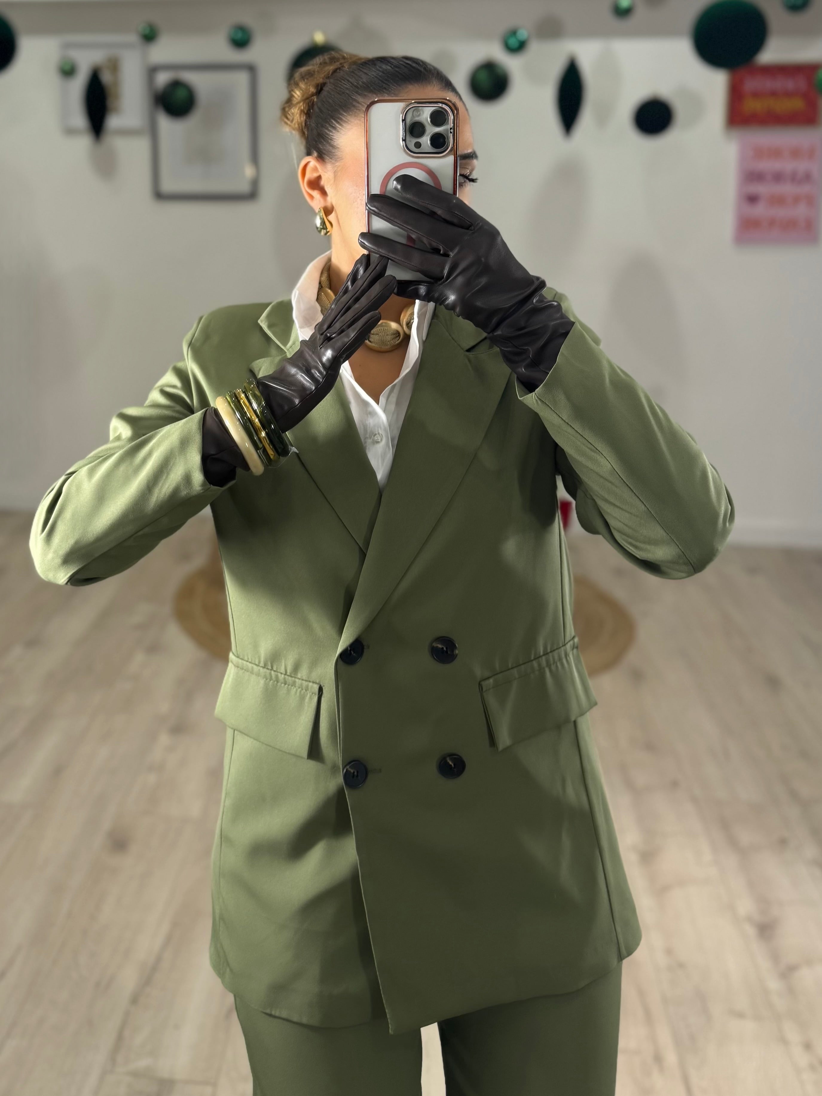 Tailleur Money Verde Salvia