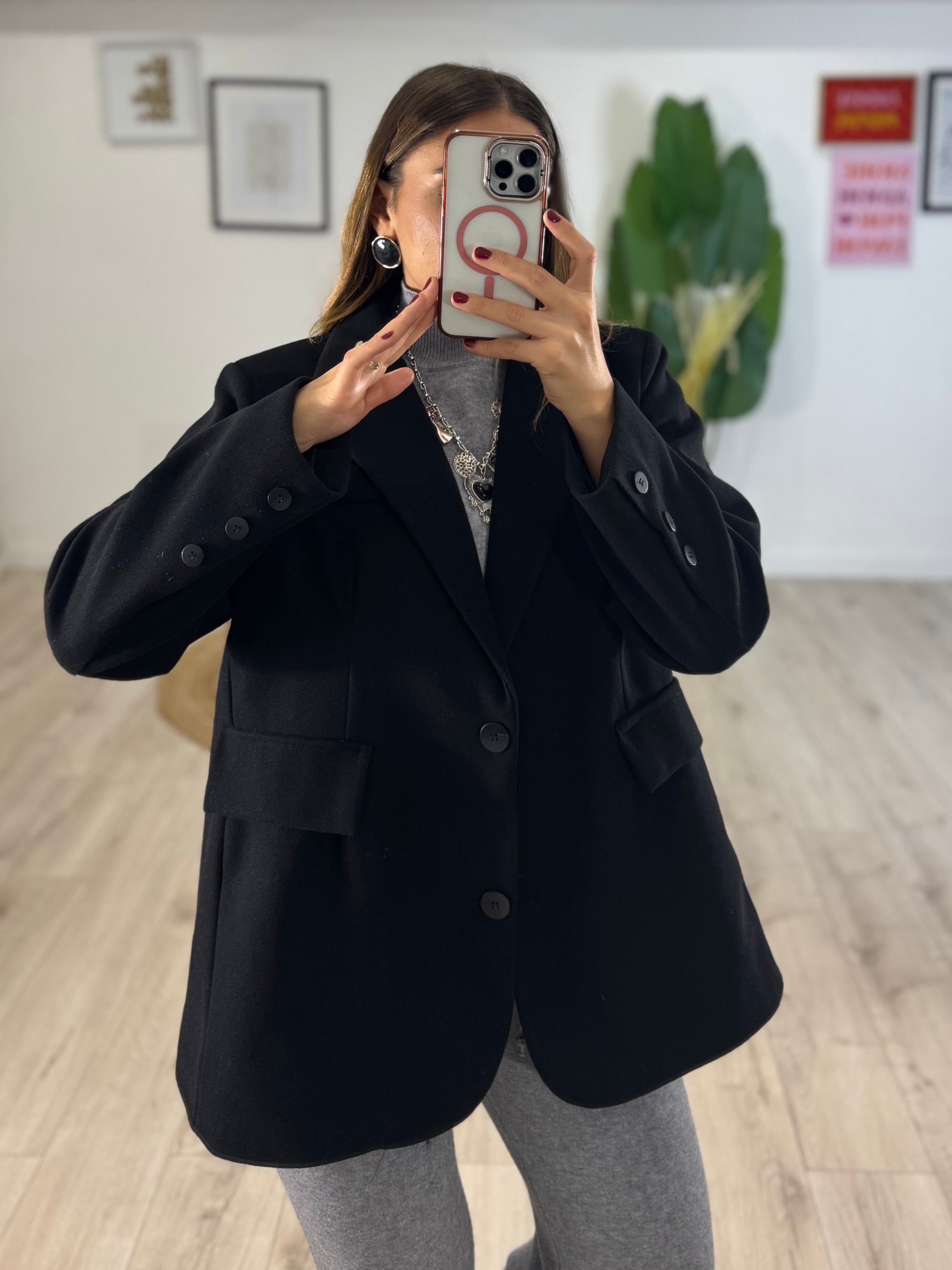 Giacca Cappotto Oversize