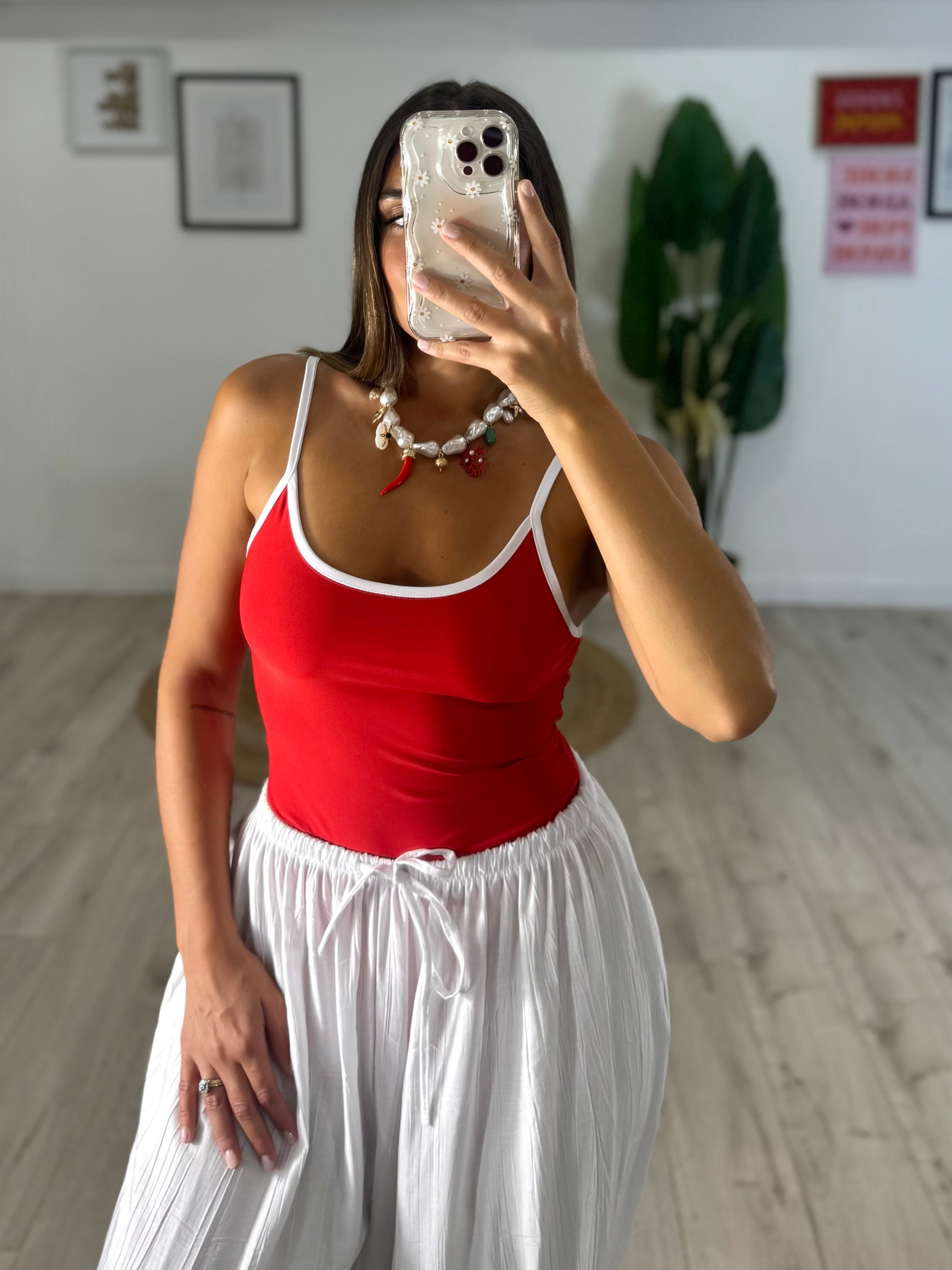 Body Simple Rosso