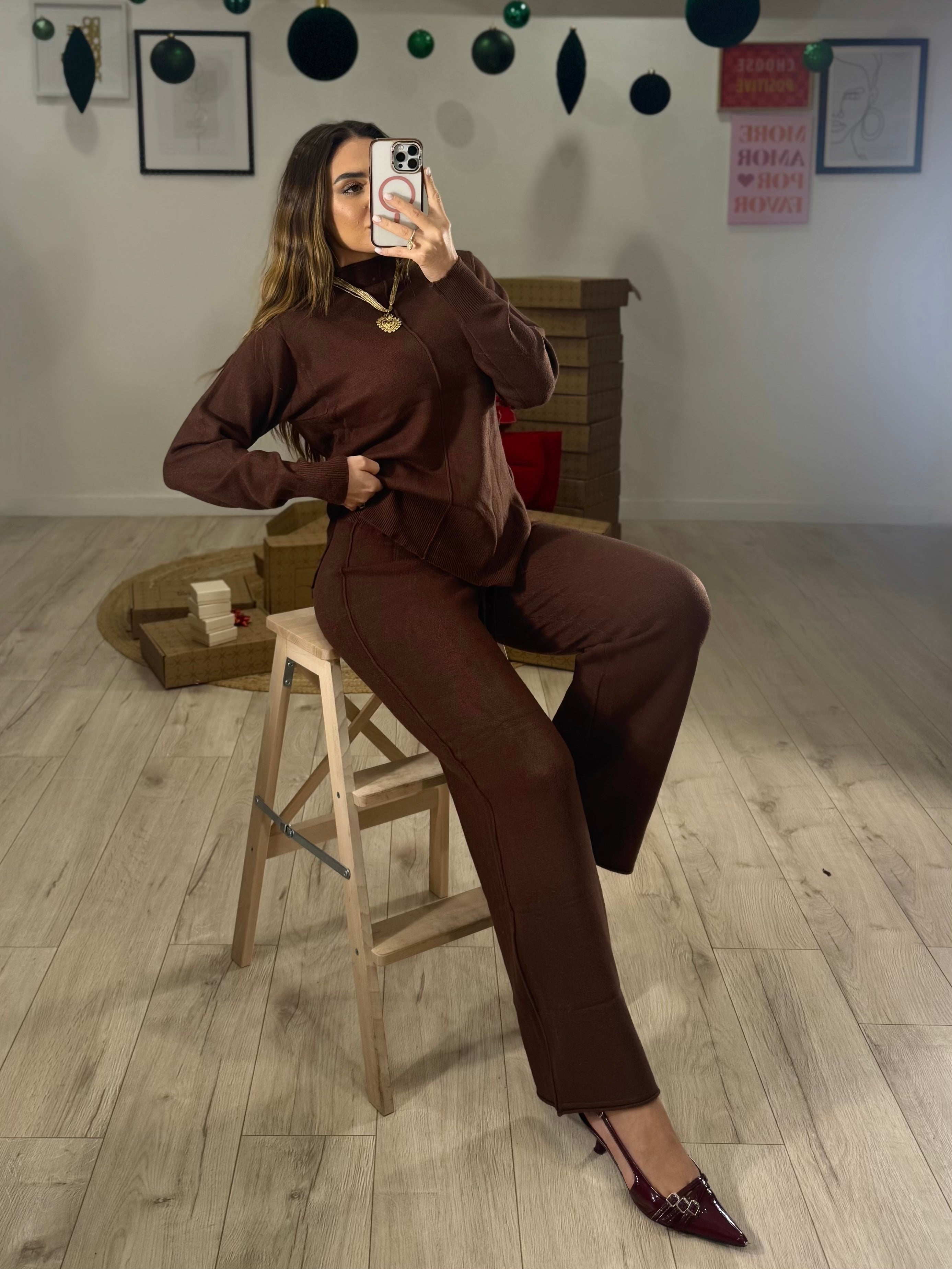 Box set Lana Rasata Marrone