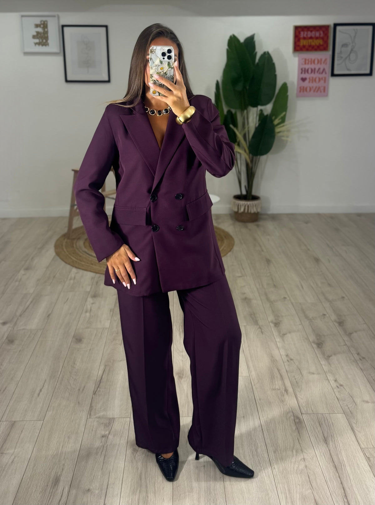 Tailleur Honey Prugna