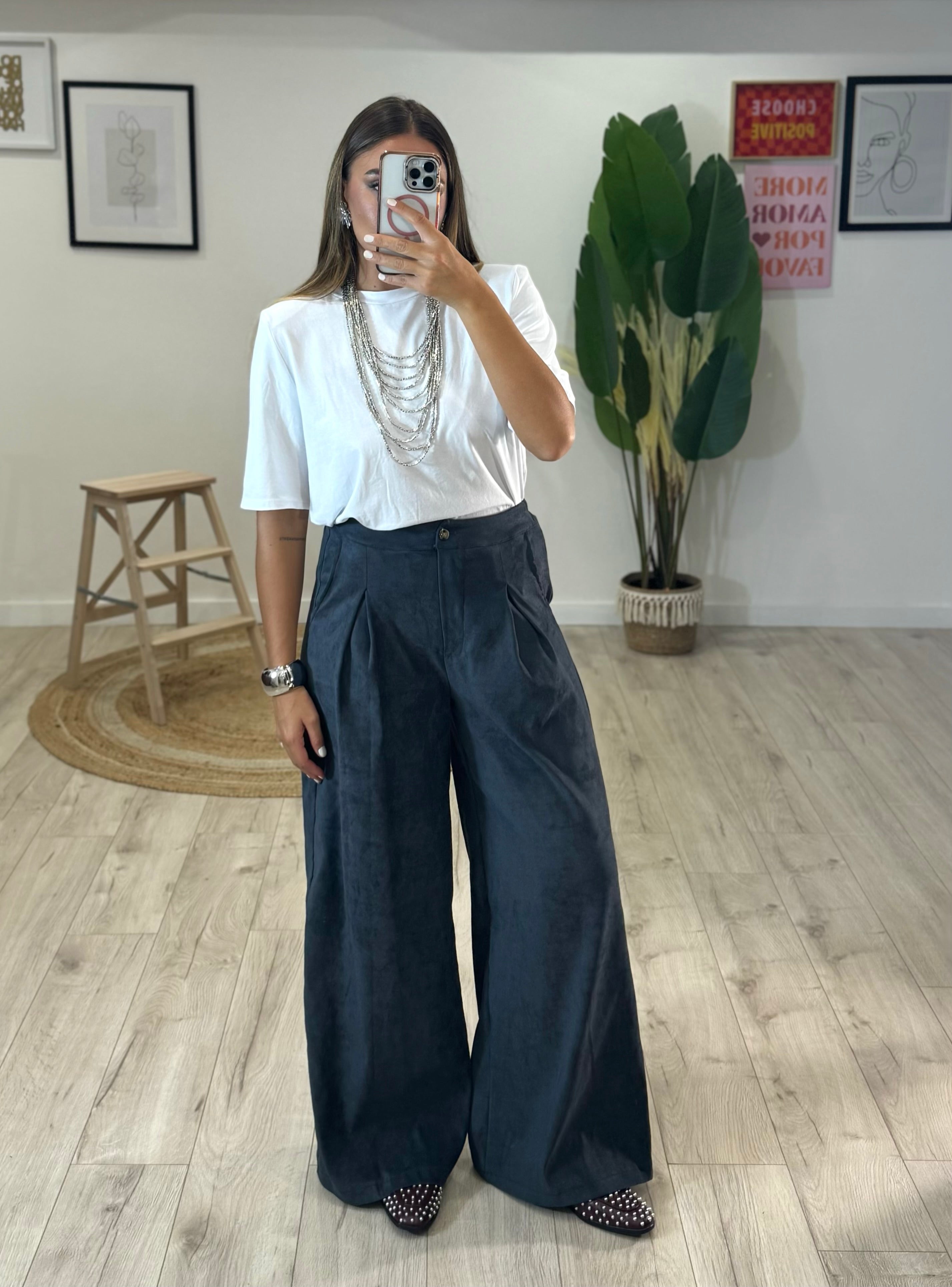 Pantalone Renna Grigio Antracite