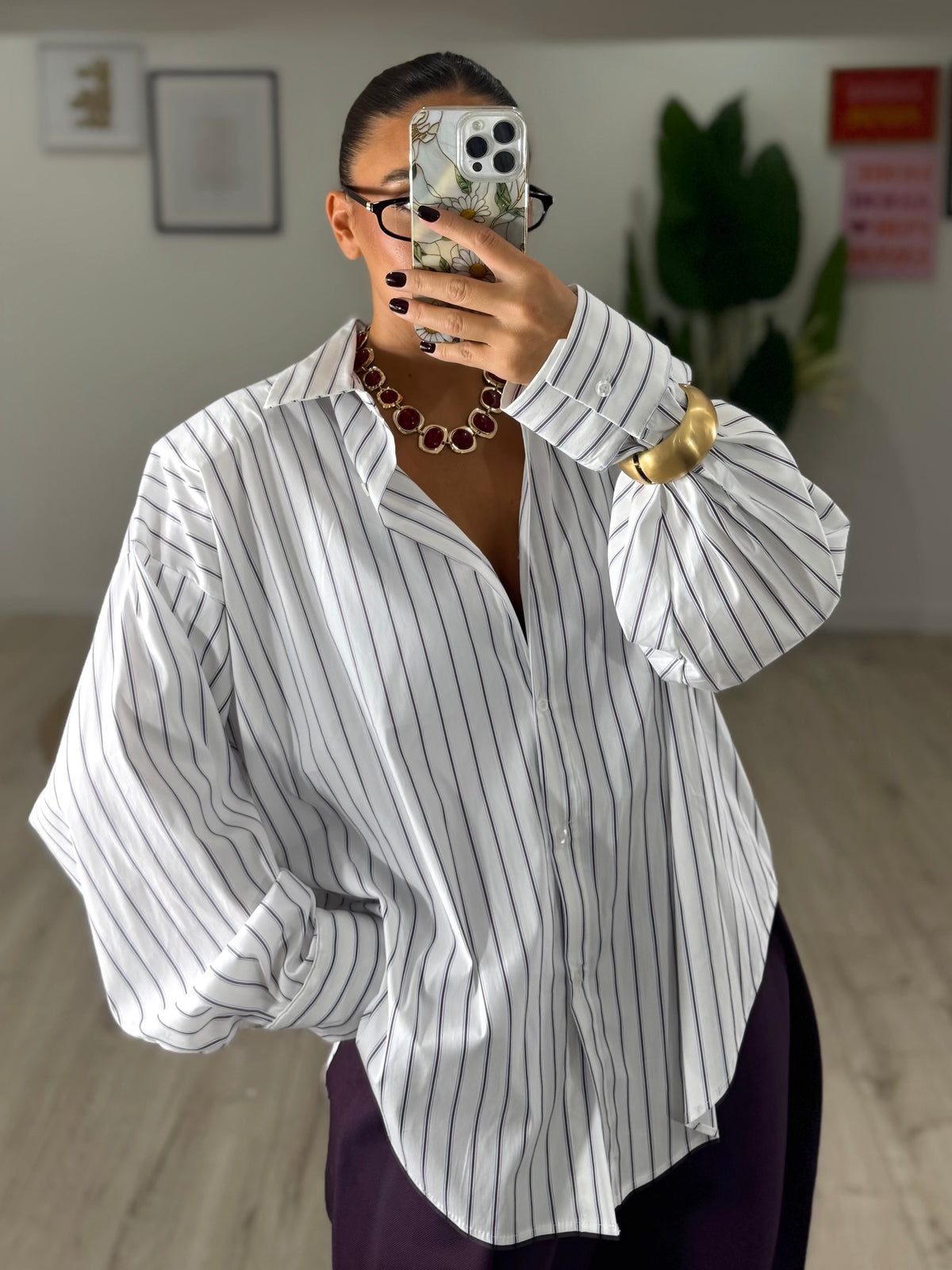 Camicia JustWest Righe