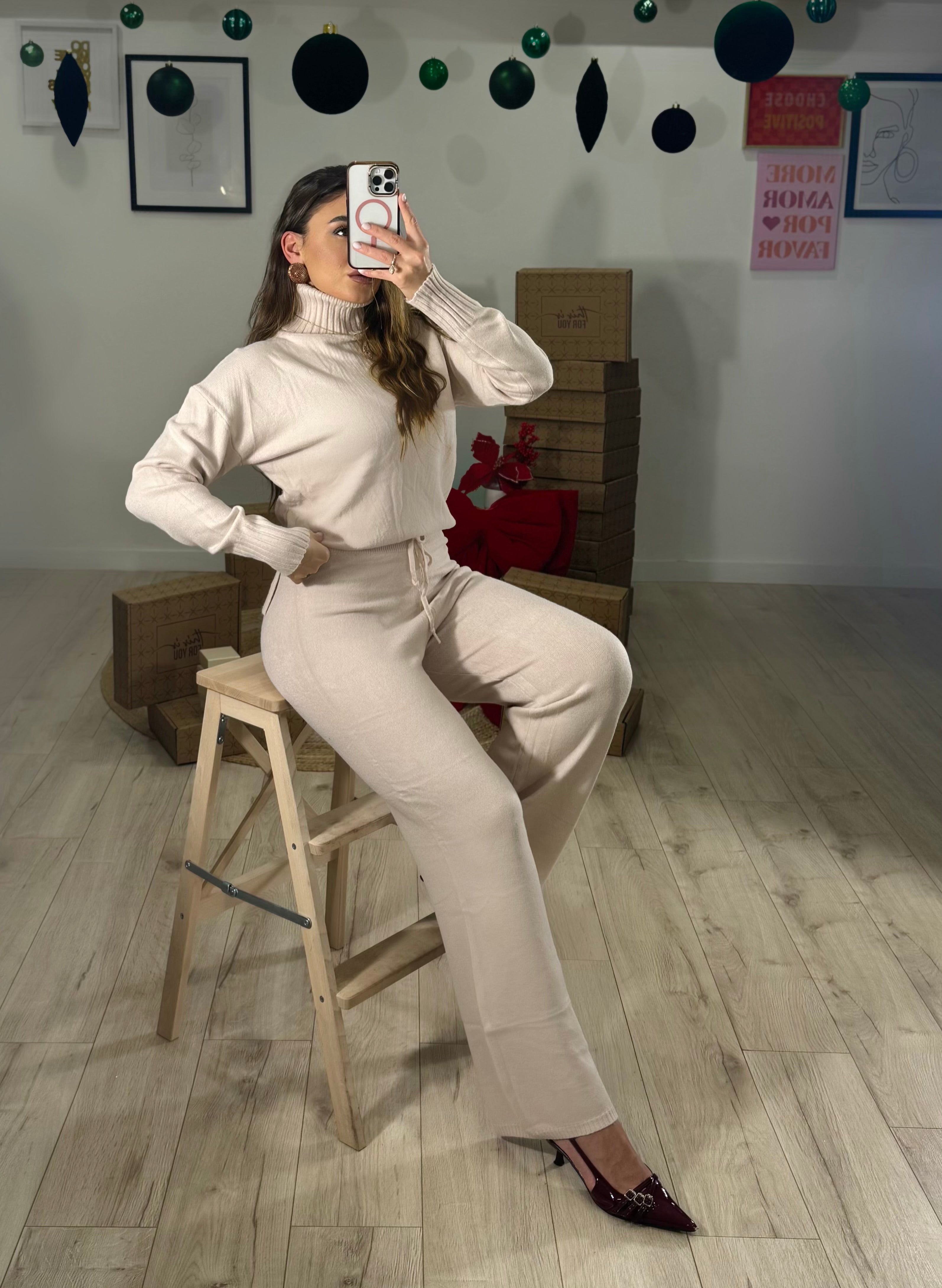 Box Set Lana Rasata Rosa Cipria