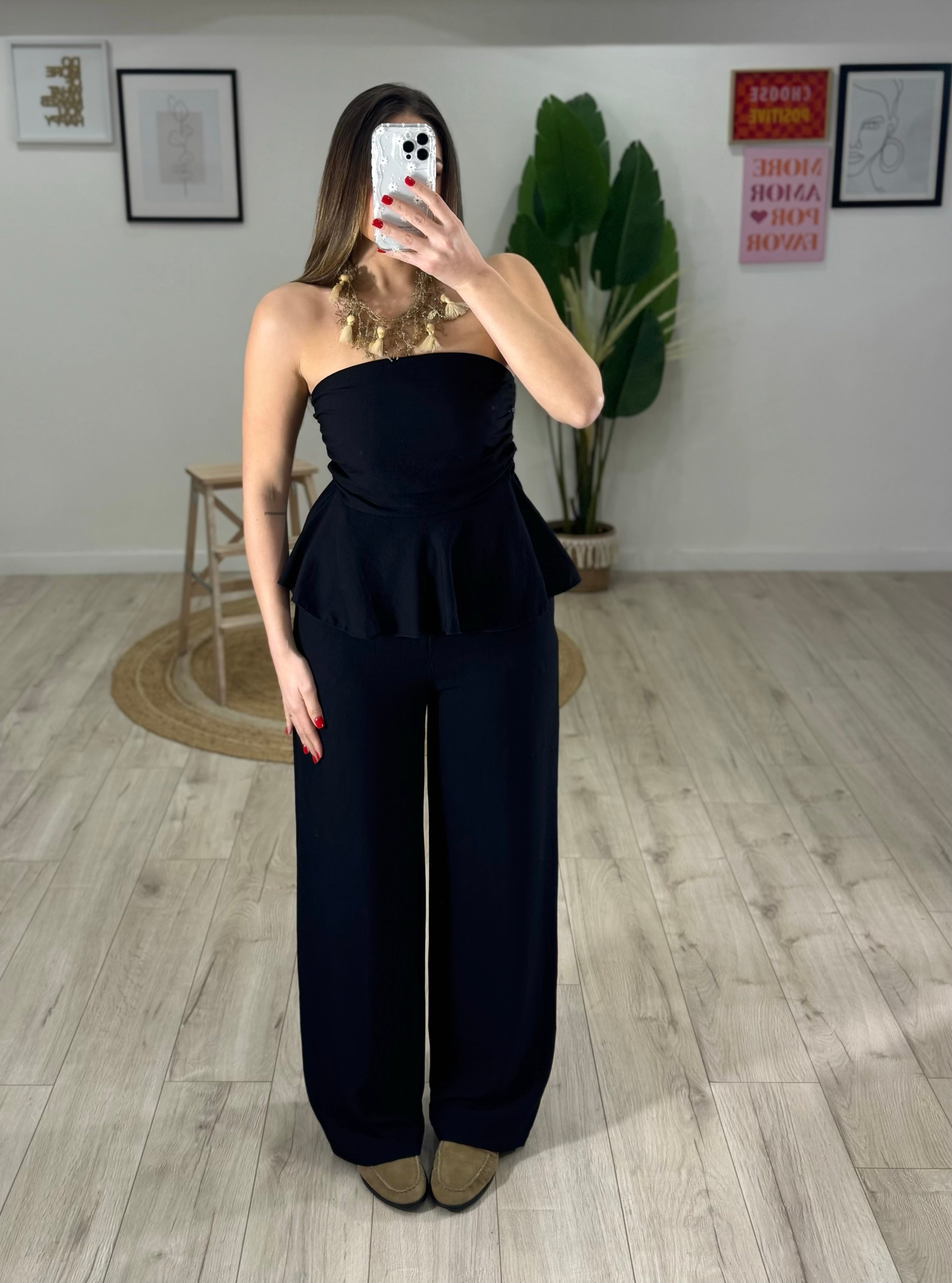 Coordinato Ambra Nero