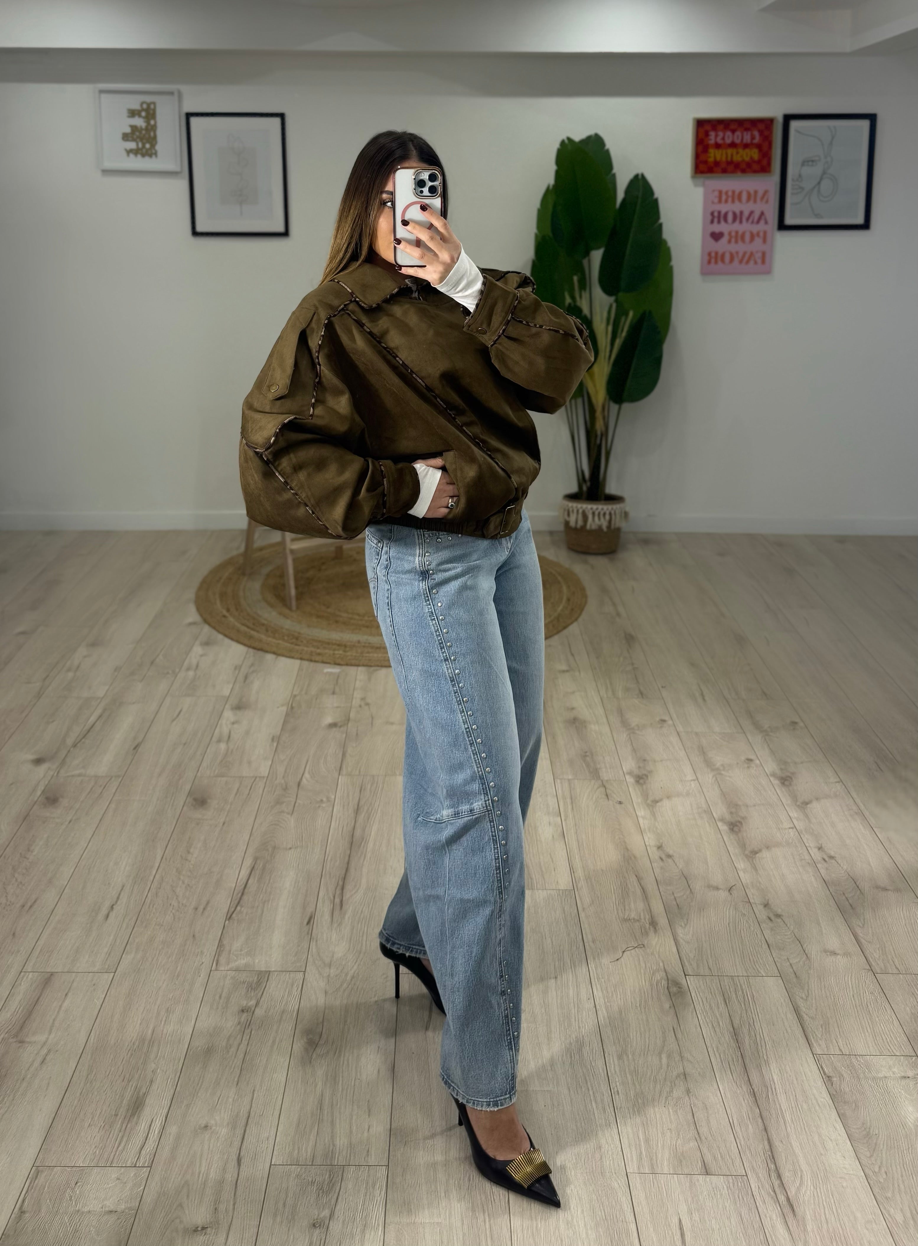 Jeans Balloon Borchie