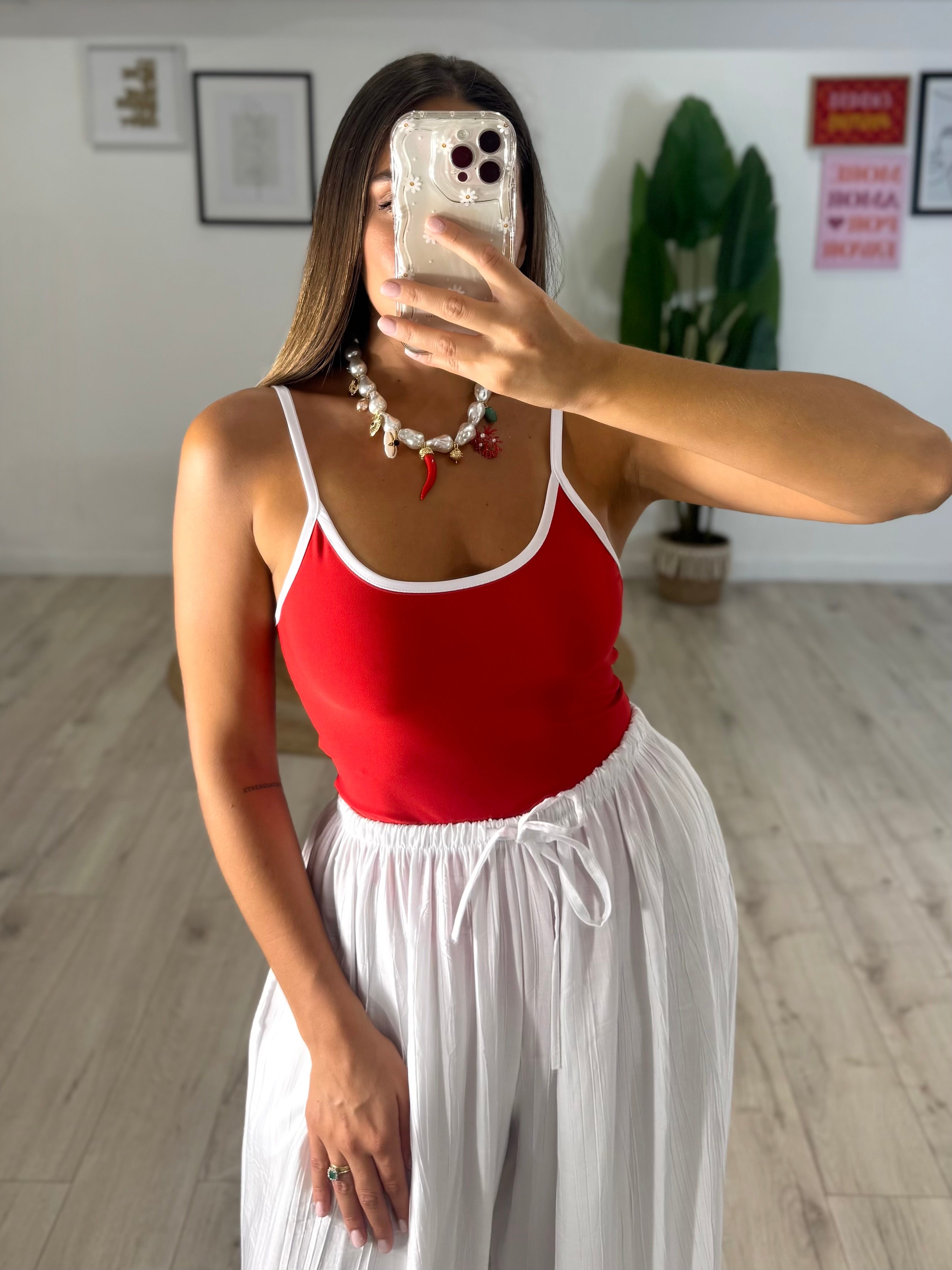 Body Simple Rosso