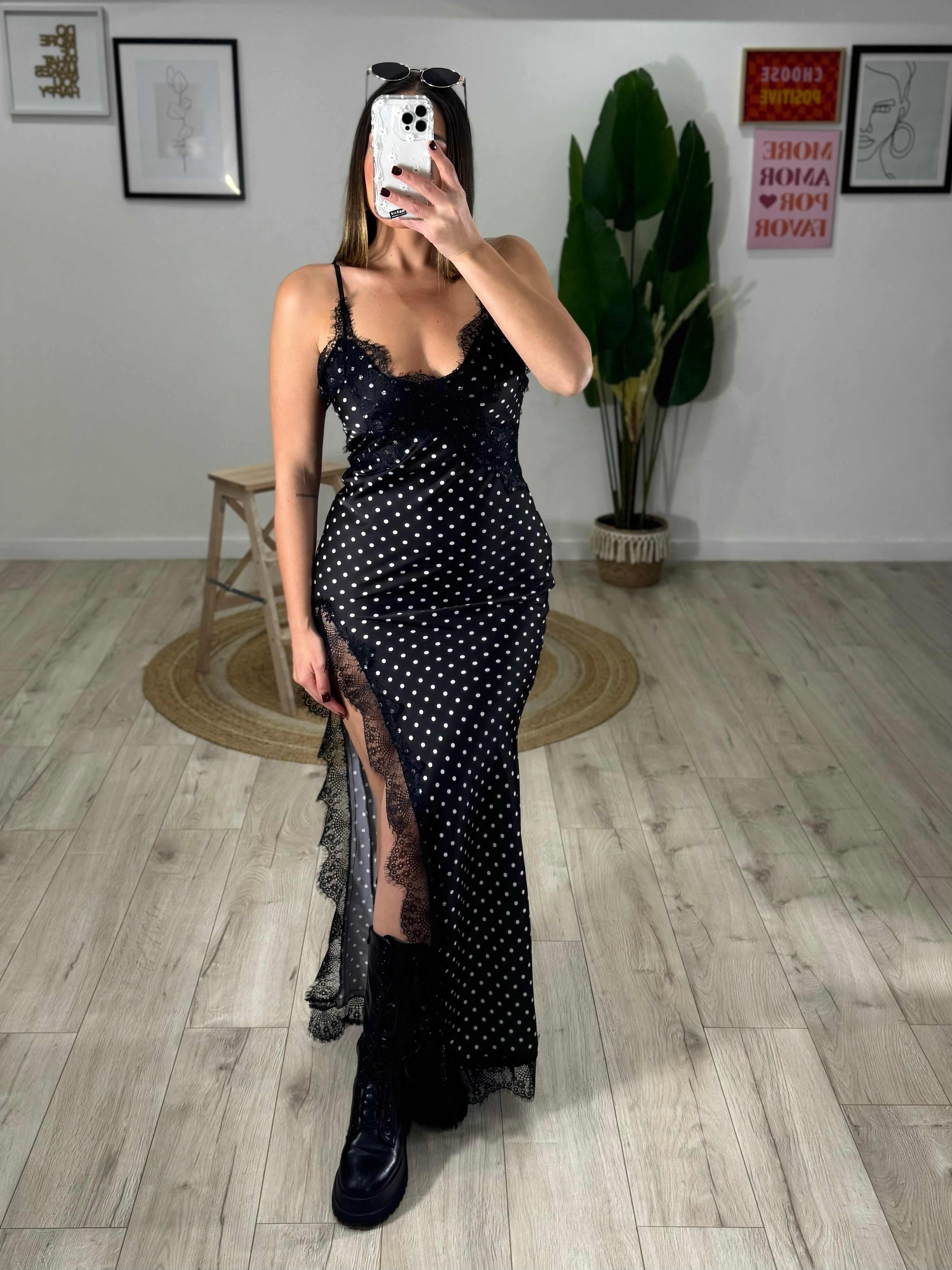 Abito Pois Nero