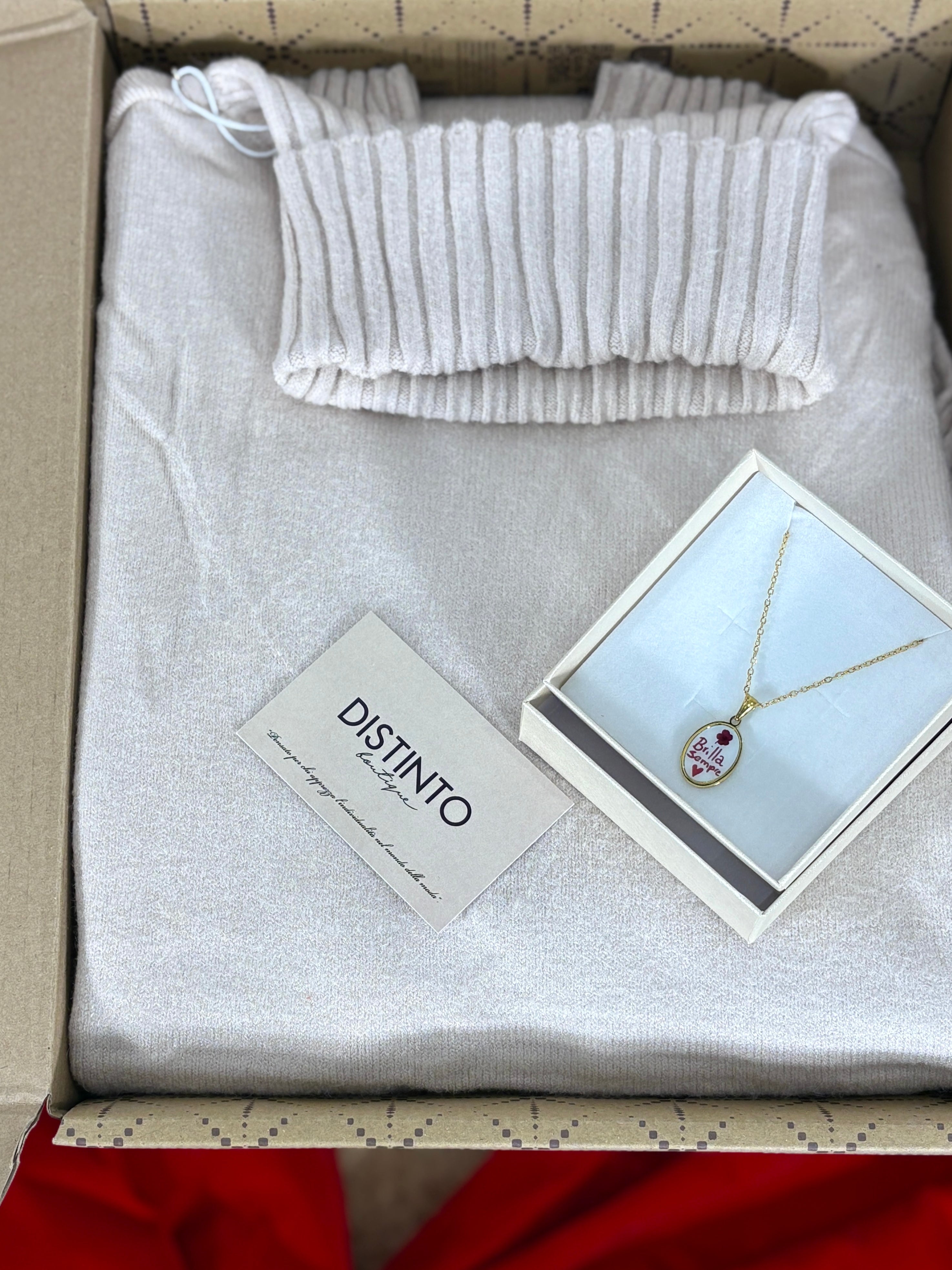 Box Set Lana Rasata Rosa Cipria