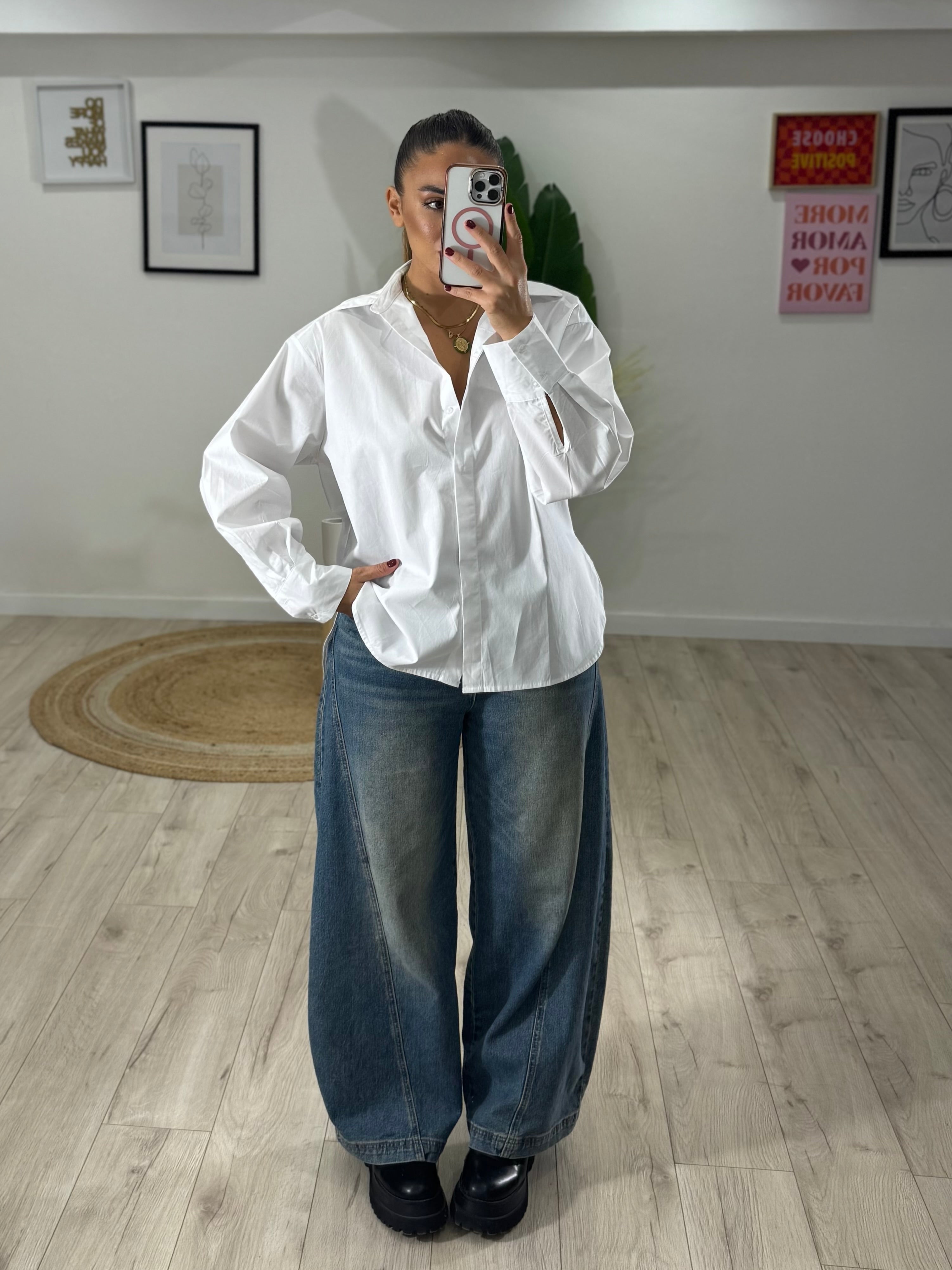 Camicia Oversize Bianca