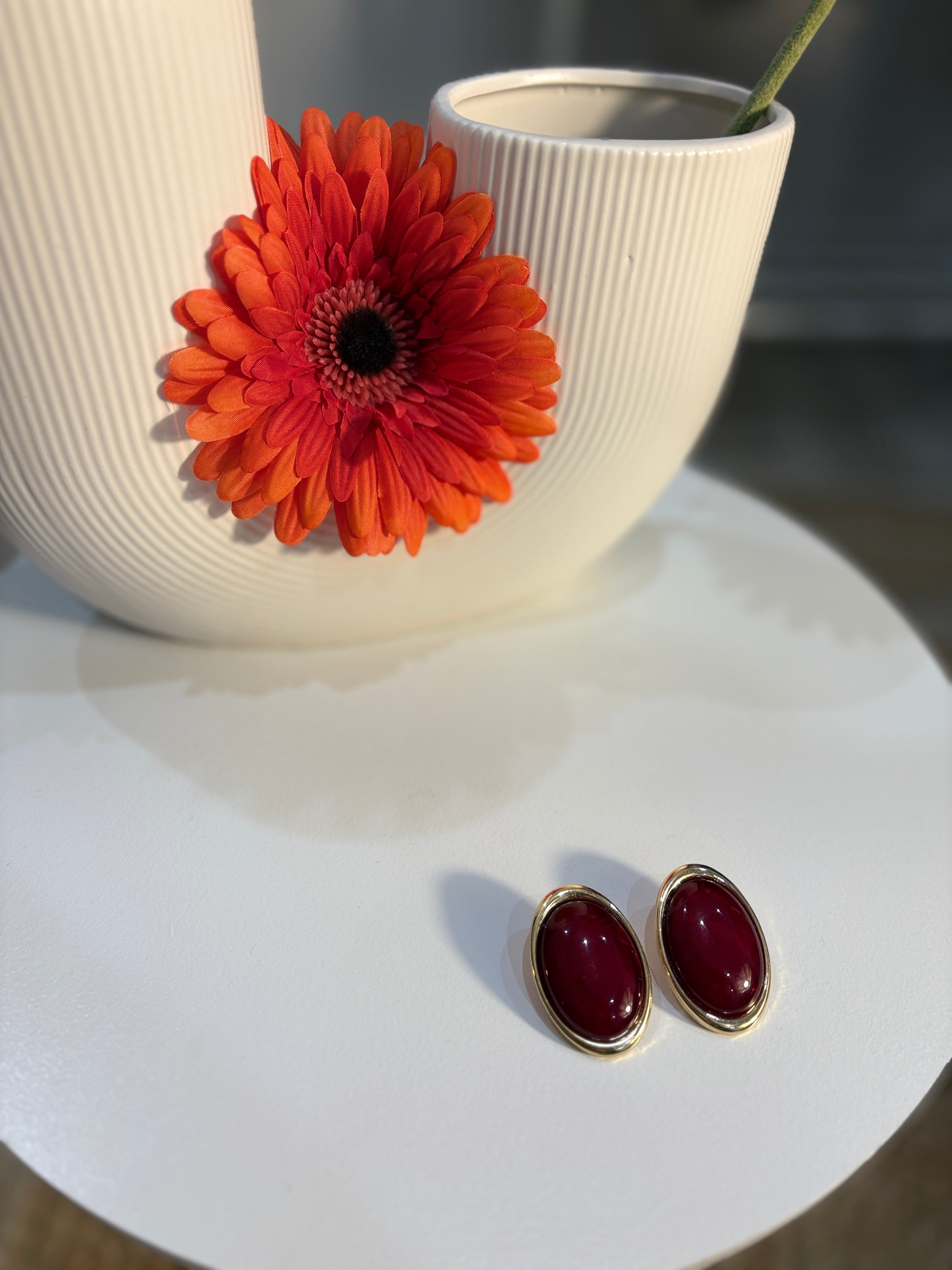 Orecchini OldMoney Bordeaux